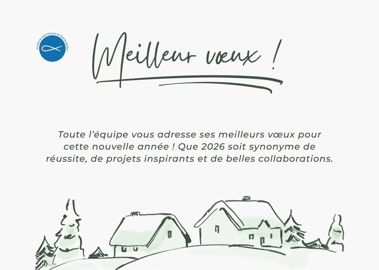 Nos meilleurs v&oelig;ux pour 2026 !!